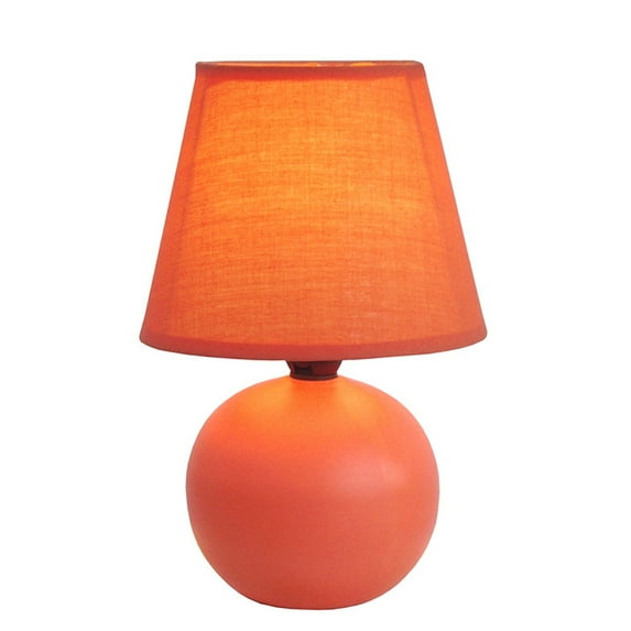 Simple Designs Ceramic Globe Table Lamp