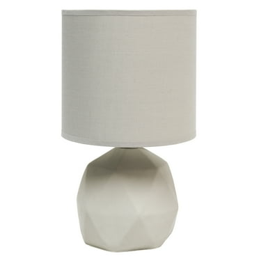 Simple Designs Geometric Concrete Lamp