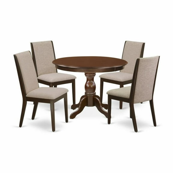 Simple Designs Glass Mounted Table Lamp in Black with Clear Shade