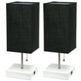 thumbnail image 1 of Simple Designs Petite Stick Lamp with USB Charging Port - Set of 2, 1 of 11