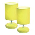 thumbnail image 1 of Simple Designs Stonies Small Stone Look Lamp 2 Pack, 1 of 2