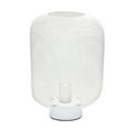 thumbnail image 1 of Simple Designs White Metal Mesh Industrial Table Lamp, 1 of 7