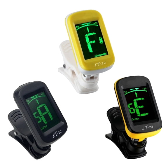 Simple Digital Tuner for Guitar with Standard and Extra Pitch Configurations