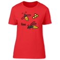 thumbnail image 1 of Simple Doodle Of Bee T-Shirt Women -Image by Shutterstock, Female Large, 1 of 2