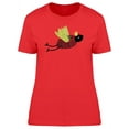thumbnail image 1 of Simple Drawing Of Bird In Crown  T-Shirt Women -Image by Shutterstock, Female Large, 1 of 2