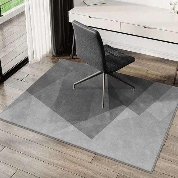 Simple E-Sports Chair Carpets Floor Mat Study Desk Computer Swivel Chair Carpet Bedroom Soiled Foot Mat Carpet Home Decoration