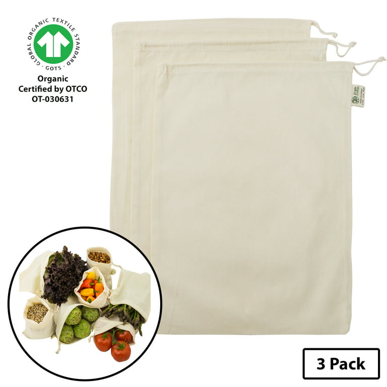 Extra Large Organic Cotton Storage Bag
