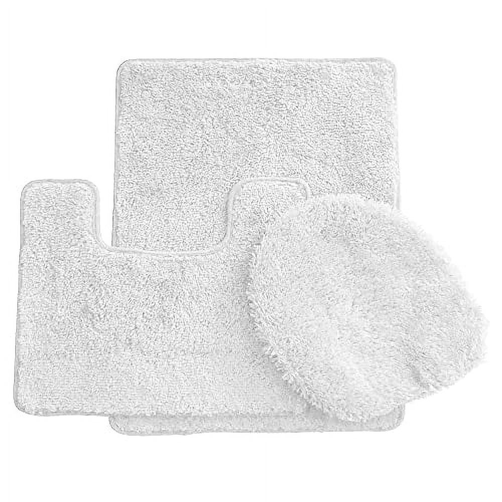Simple Elegance by Ben&Jonah 3 Piece Bath Rug Set 1 Bath Rug (18" x 30