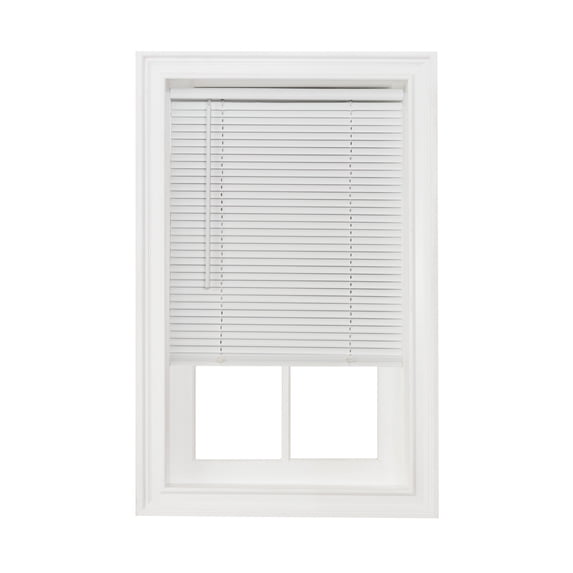 Simple Elegance by Ben&Jonah Cordless Amancer Collection 1" Light Filtering Mini Blind 33"L x 72"W - White