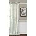 thumbnail image 1 of Simple Elegance by Ben&Jonah Joy Criss-Cross Window Curtain Panel - 50"W x 63"L Creamy White, 1 of 5