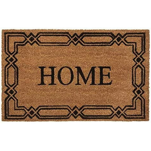 Simple Elegance by Ben&Jonah Printed Coir Door Mat 18" W x 30" L - Home