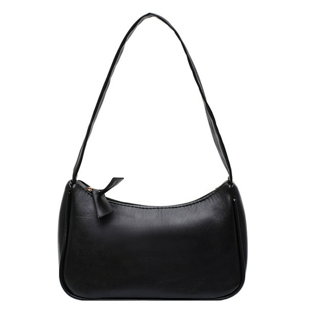 Simple Elegant Women Small Shoulder Bag Pure Color Sling Handbags ...