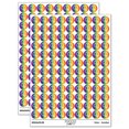 thumbnail image 1 of Simple Elephant Head 200+ Round Stickers - Rainbow - Gloss Finish - 0.50" Size, 1 of 3