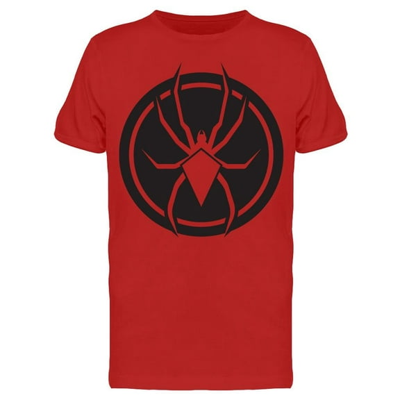 Simple Encircled Spider Design T-Shirt Men -Image by Shutterstock, Male 3X-Large