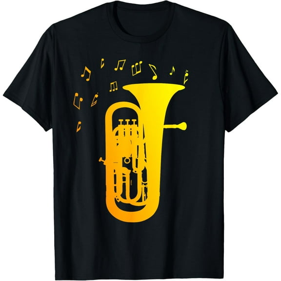 Simple Euphonium Graphic for Euphonium Player in Brass Band T-Shirt