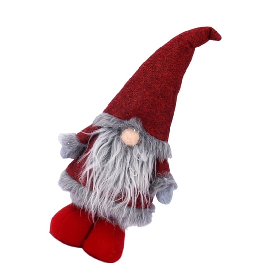 Simple Faceless Santa Ornament Portable 160g Felt Decoration For Christmas Tree And Tabletops