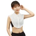 thumbnail image 1 of Simple Fake Collar for Women Men Exquisite High-End Fake Collar Shirt False Collar Versatile Comfort Half High Collar Detachable Collar Daily Casual Detachable Collar 2026 Sales Under $1, 1 of 3