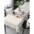 thumbnail image 1 of Simple Farmhouse Style, Tablecloth Rectangle Table Cloths 54x108, Waterproof Tablecloth Outdoor Table Cloth, Abstract Grey Geometric Stripe Washable Table Cover for Kitchen Dinning Party, 1 of 8