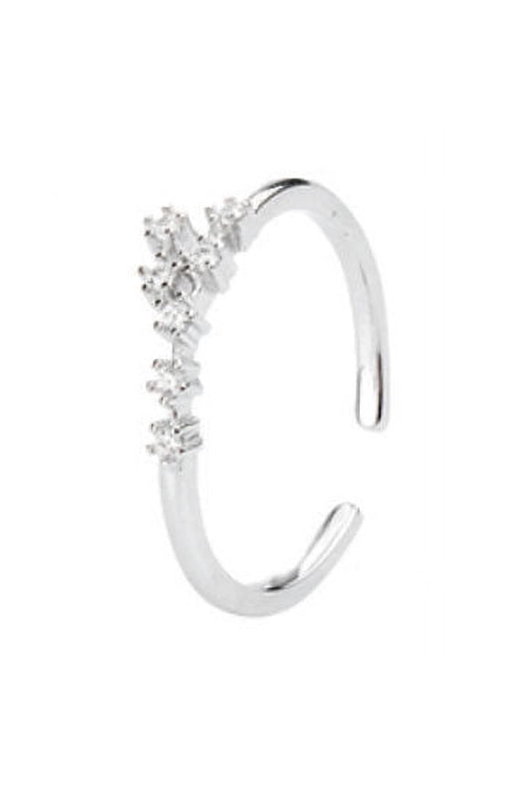 Simple Fashion Diamond Zodiac Female Constellation Ring