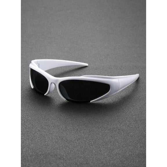 Simple Fashion Small Frame High Quality Sunglasses, Trendy Versatile Sports Sunglasses for Women and Men, Street Style Catwalk Sunglasses, Trendy Sporty Sunglasses