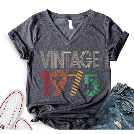 Simple Fit 50Th Birthday Shirt, Vintage 1975 Shirt, 50Th Birthday Gift For Women, 50Th Birthday Gift For Men, 50Th Birthday Woman, 50Th Birthday Friend