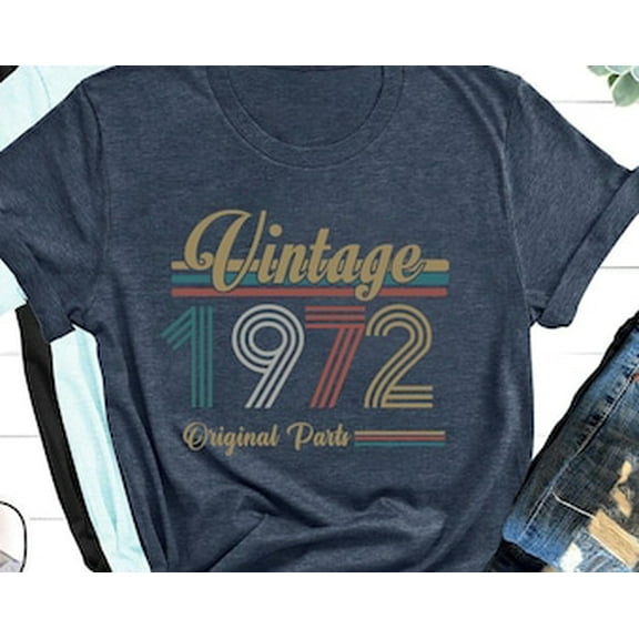 Simple Fit 53rd Birthday Shirt, Vintage 1972 Shirt,53rd Birthday Gift For Women,53rd Birthday Gift For Men,53rd Birthday Best Friend,53rd BirthdayWoman