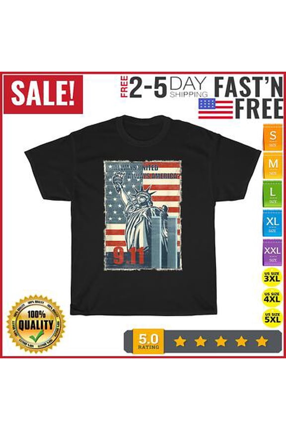 Always united, always America Vintage T Shirt Men Fashion 2023 Women T Shirt All Size S-5XL