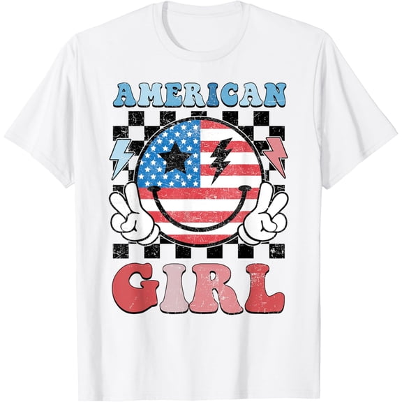 Simple Fit American Girl Teens 4Th Of July Patriotic T-Shirt