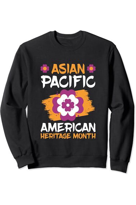 Asian American And Pacific Islander Heritage Month Unisex Crewneck Sweatshirt All Size S-5XL