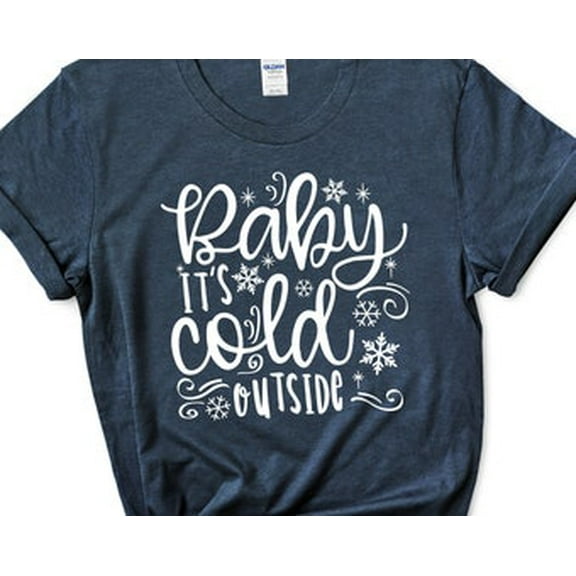 Simple Fit Baby Its Cold Outside Shirt, Baby Shower Shirt, Baby Shower Gift, Pregnancy Gift Shirt All Size S-5XL