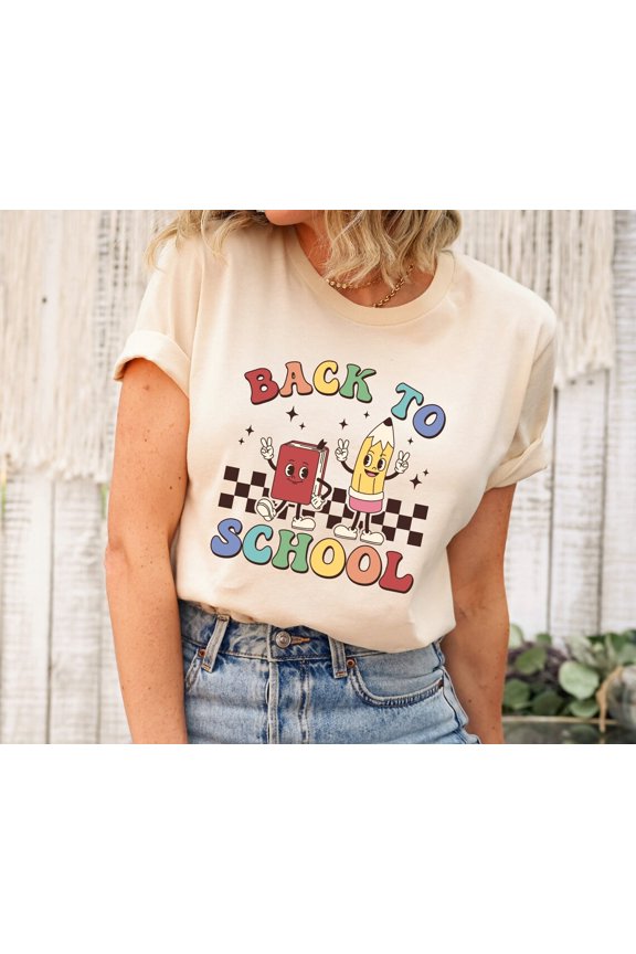 Back To School Shirt: Teacher Life Tee, First Day of School All Size S-5XL