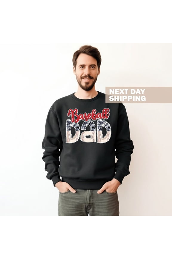 Baseball Dad Crewneck, Baseball Dad Sweatshirt, Baseball Daddy Sweater In My Baseball Dad Era, Game Day Sweater, Sport Dad, Father's Day Gift All Size S-5XL
