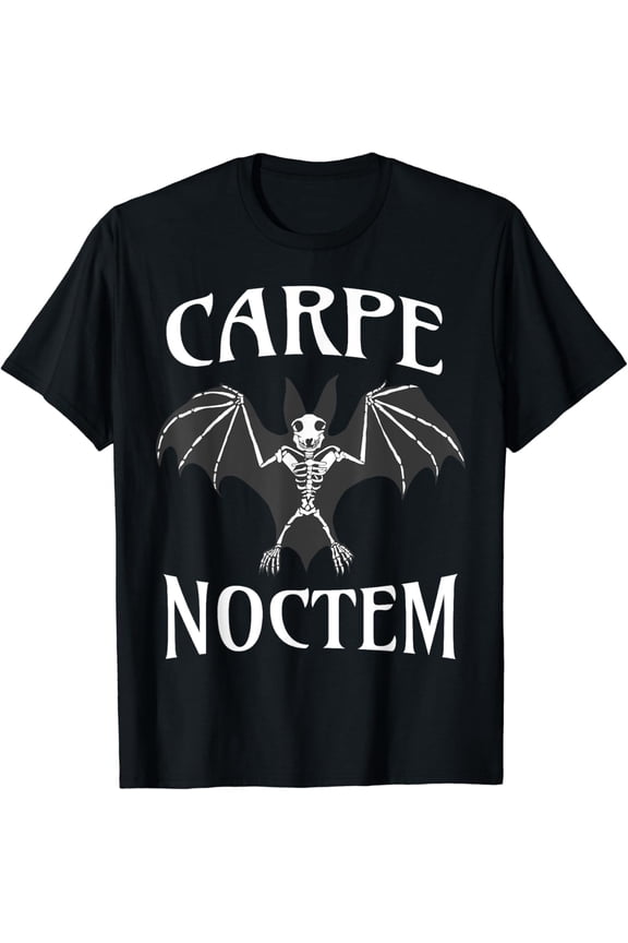 Bat Skull Nu Goth Aesthetic Witchy Style T-Shirt