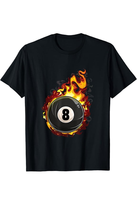 Billiard 8 Ball Player Pool Billiards Snooker Cue Sports T-Shirt All Size S-5Xl