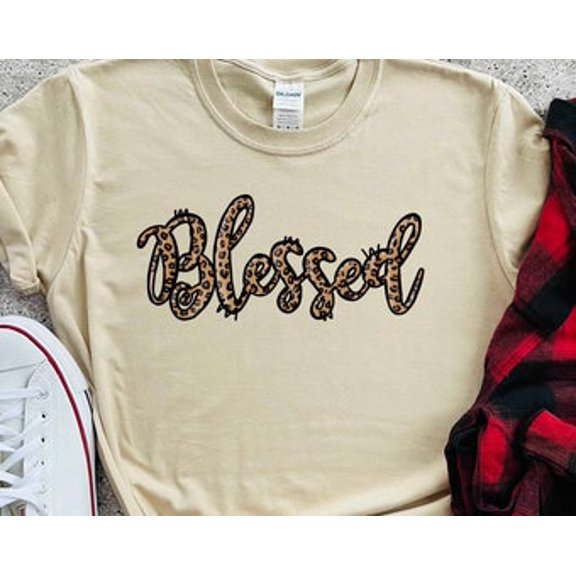 Simple Fit Blessed Shirt, Leopard Fall Women Shirt, Blessed Fall Shirt, Thanksgiving Shirt, Thanksgiving Blessed Shirt, Blessed Leopard Shirt