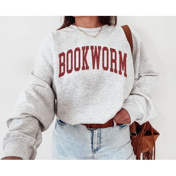Simple Fit Bookworm Sweatshirt, Bookish Sweatshirt, Book Club Sweatshirt, Bookworm Sweater, Book Sweatshirt, Book Club Gift, Book Lover, Book Crewneck All Size S-5XL