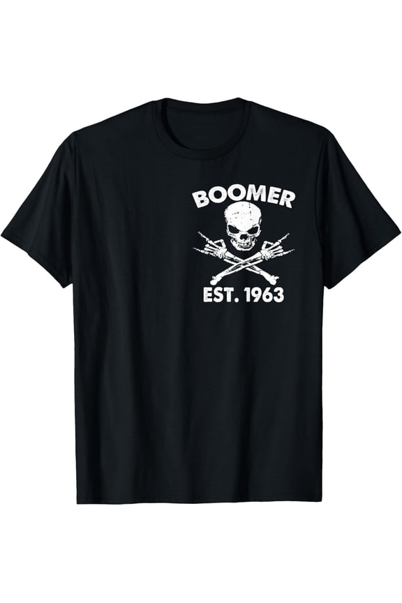 Boomer Est 1963 I'M 97% Sure You Don'T Like Me (2 Sides) T-Shirt Gift For Him/Her