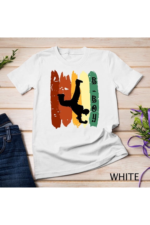 Breakdance Hip Hop Music Retro Vintage B-Boy Breakdancer T-Shirt Unisex T-Shirt Gift For Him/Her Gift For Him/Her