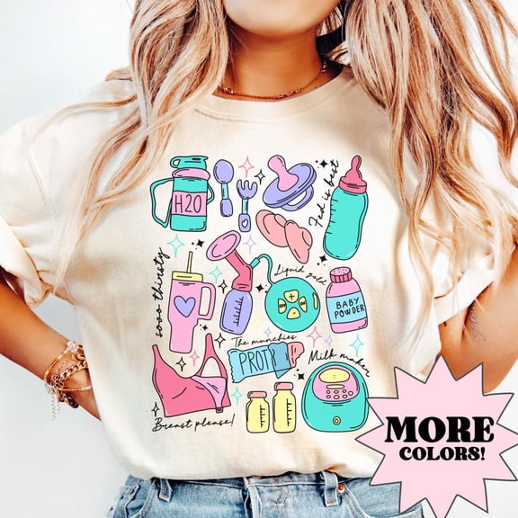 Simple Fit Breastfeeding Shirt, Fed Is Best , Breastmilk Shirt, Moms Milk Moms Boobery, Baby Shower Gift for New Mom, Nursing Pumping