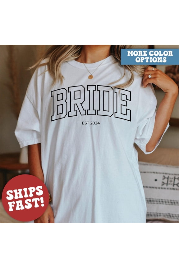 Bride Shirt, Engagement Gift For Bride, Bride To Be T-Shirt, Bridal Shower Gift, Bridal Party Shirt, Wifey Shirt, Wedding