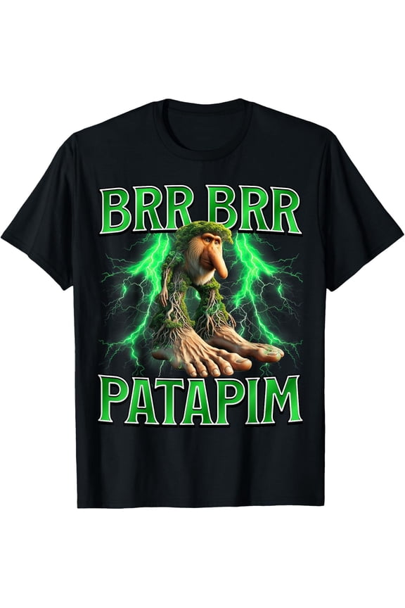 Brr Brr Patapim Italian Brainrot Viral Boys S T-Shirt Hoodie Gift For Him/Her