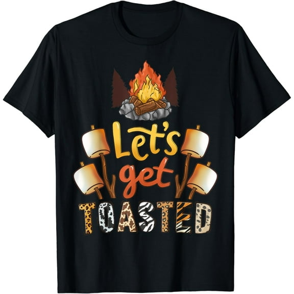Simple Fit Camping Campfire T-Shirt
