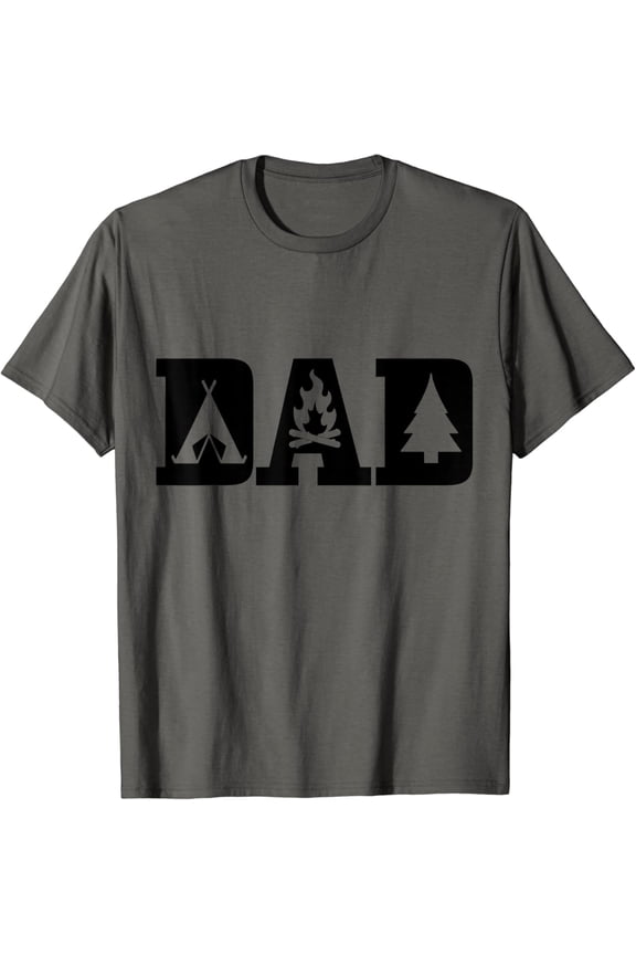 Camping Dad Father'S Day Outdoor Bushcraft Camper T-Shirt