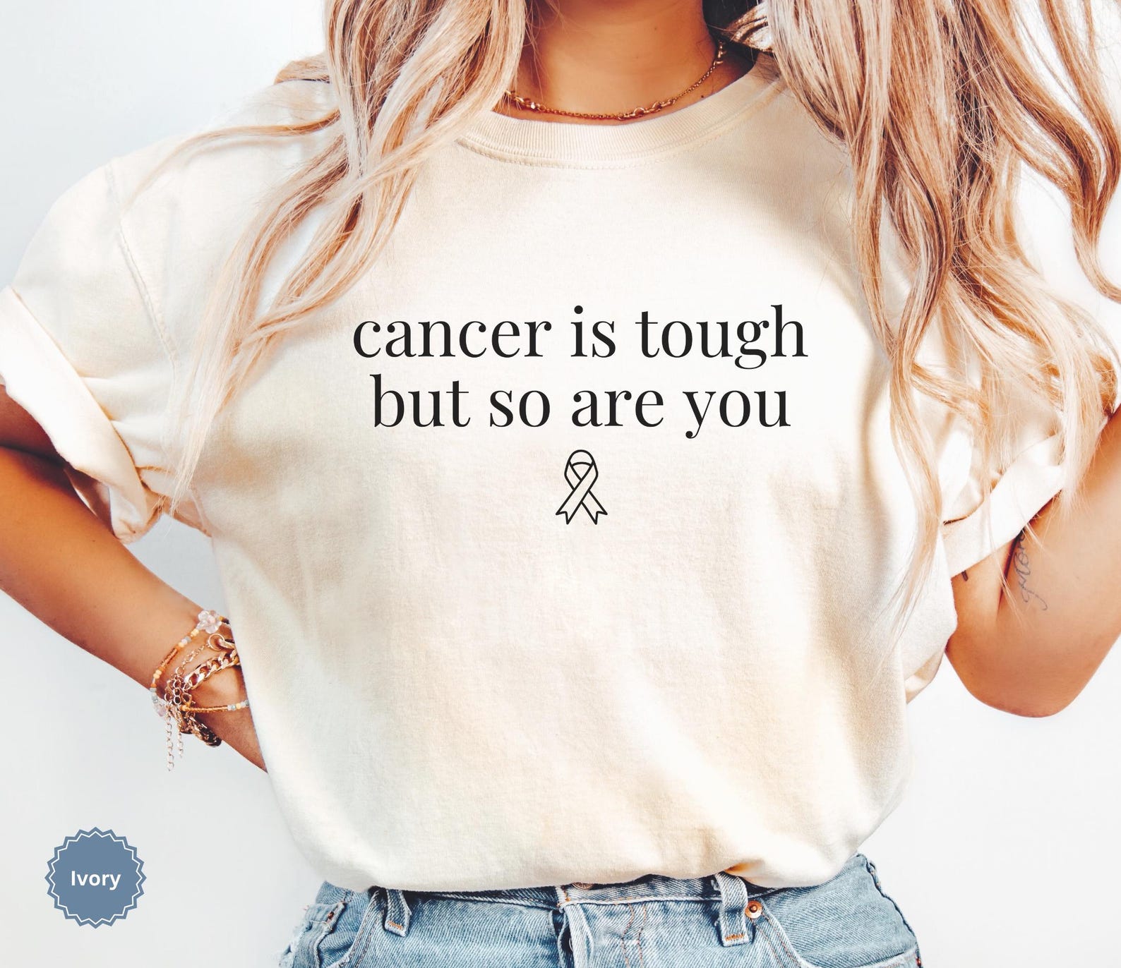 Simple Fit Cancer Awareness Shirt, Shirt, Oncology Nurse Shirt, Cancer ...