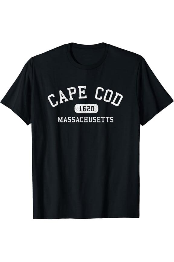 Cape Cod Massachusetts Est 1620 Retro Style T-Shirt All Size S-5XL