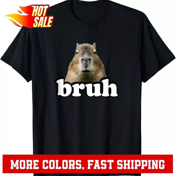 Simple Fit Capybara Unisex T-Shirt Gift For Him/Her Gift For Him/Her