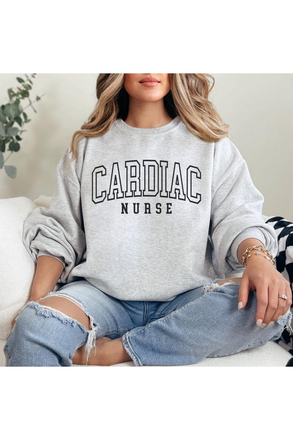 Cardiac Nurse , Cardiac Nursing Sweater, Gift For Cardiac Nurse Graduation, Cvicu Nurse Gift, Cvicu Nursing Crewneck, Cvicu Hoodie All Size S-5XL