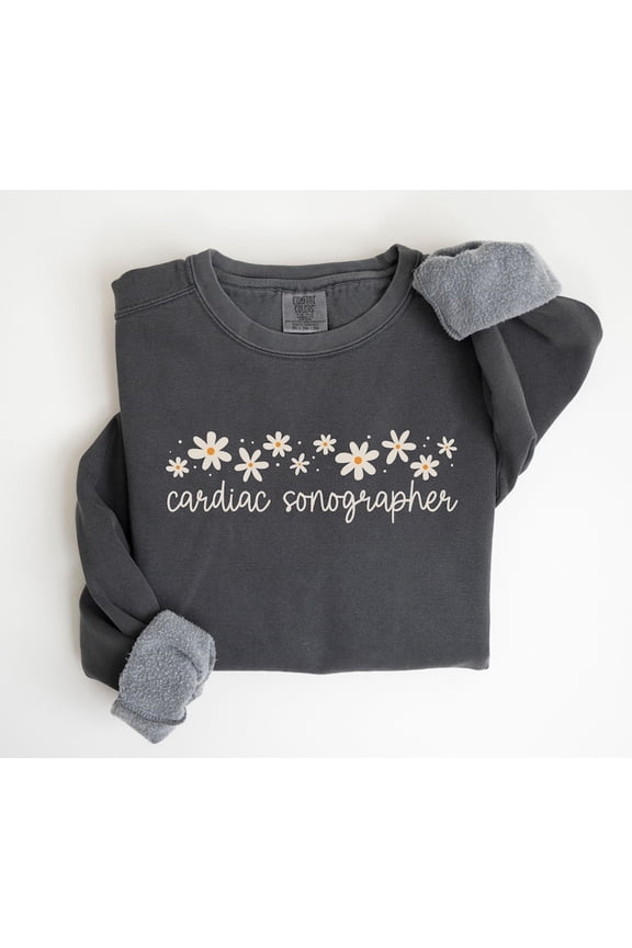 Cardiac Sonographer Sweatshirt, Cardiac Sonography Gifts, Vascular Sonographer Sweatshirt, Cardiac Ultrasound Tech Gift Gift For Him/Her Sweatshirt