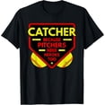 thumbnail image 1 of Simple Fit Catcher Because Pitchers Softball Player Team Sport Gift T-Shirt All Size S-5Xl, 1 of 5