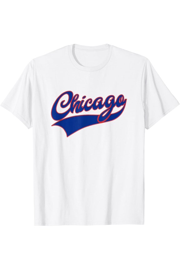 Chicago - Throwback Design - Classic T-Shirt All Size S-5Xl